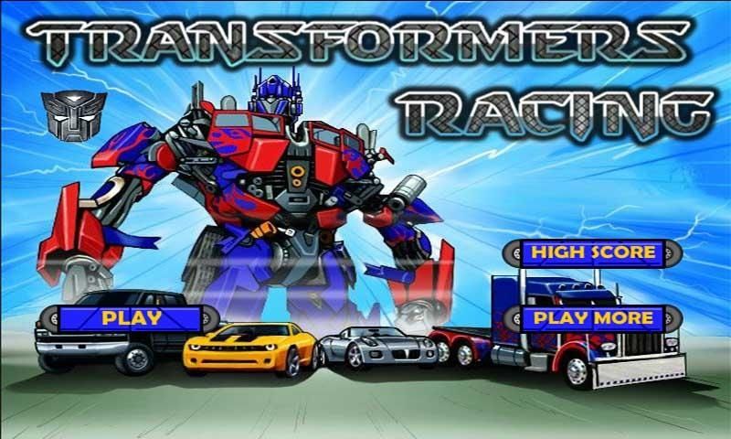 اللعبة الجديدة Transformers Racing