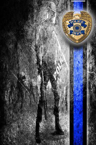 Thin Blue Line Wallpaper - Download to